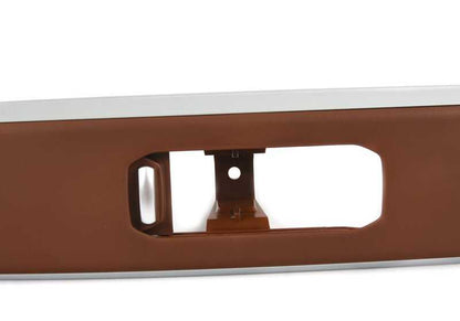 Upper Embels Front Seat Tartufo OEM 52105A460F1 for BMW X7 G07. Original BMW piece.