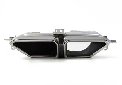 Right Exhaust Pipe Trim for BMW G70 (OEM 51128082910). Original BMW