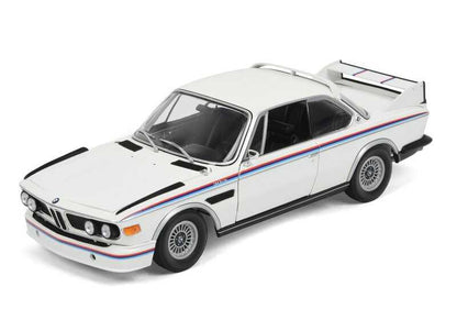Coche en miniatura BMW 3.0 CSL a escala 1:18 con pintura Motorsport y piezas móviles. OEM 80435A5D020. Para aficionados de BMW. Original BMW.