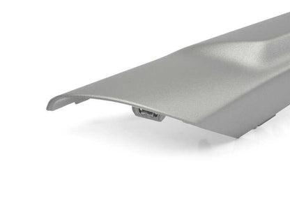 Embellecedor inferior del parachoques delantero OEM 51115A0DB81 para BMW X1 U11 y U12. Pieza original BMW.