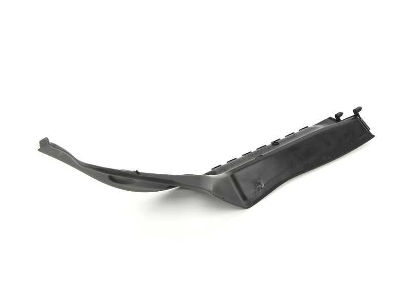 Tapa embellecedora canaleta agua derecha OEM 51495A06D98 para BMW X3 F97N, G01N, G08F, G08N. Pieza original BMW.