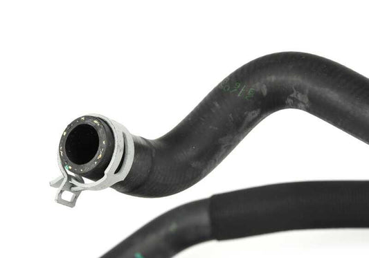OEM refrigerant hose 64219242077 for BMW Z4 E89. It conducts the radiator fluid to the engine. Original BMW spare.