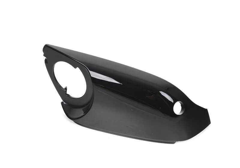 Tapa inferior izquierda de retrovisor OEM 51167498211 para BMW G42 (218i, 220d, 220i, 230i, 230i xDrive, M240i, M240i xDrive). Acabado Shadow-Line. Original BMW.
