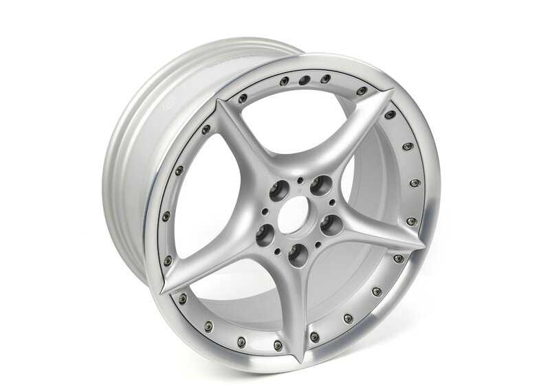 ALLOY TIRE Design Star 108 OEM 36116758195 pour BMW Z4 E85, E86 (tous les modèles compatibles). BMW d'origine.