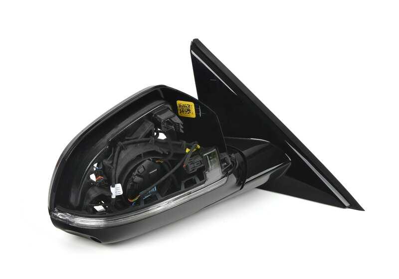 Retrovisor derecho exterior con memoria y acabado negro brillante OEM 51165A30B62 para BMW X6 G06 {xDrive30i, xDrive30d, xDrive40i, 40i, 40d} (producción desde 2023). Original BMW.