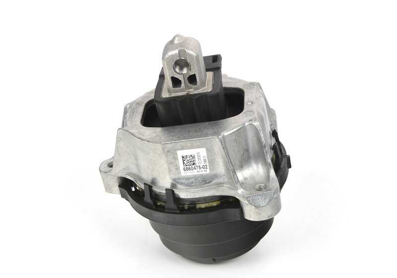 Soporte motor izquierdo OEM 22116860475 para BMW G30, G12, G05 (modelos 545e, 745Le, X5 xDrive45e y 50e). Sustitución original BMW.