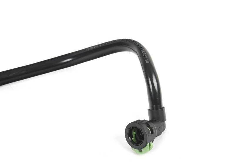 Tubería de refrigeración de aceite de transmisión OEM 17228654910 para BMW G42, G20, G21, G22, G23, G26. Original BMW.