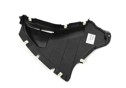 Cubierta inferior derecha OEM 51758080062 para BMW G11 y G12 (730d, 725d xDrive, etc.). Compatible con versiones diésel y tracción trasera o total. Pieza original BMW.