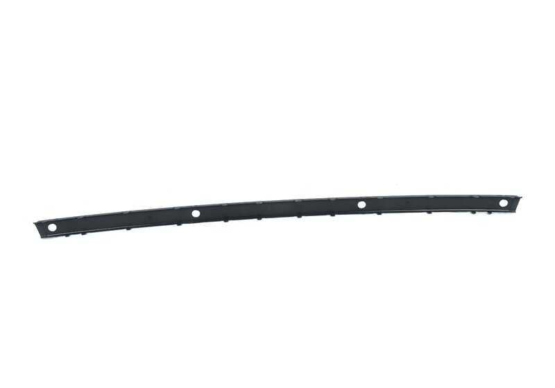 Moldura trasera central para paragolpes con PDC OEM 51127042568 para BMW Serie 7 E65 {730d, 730i, 735i, 740d, 745i} (2001–2005). Original BMW.