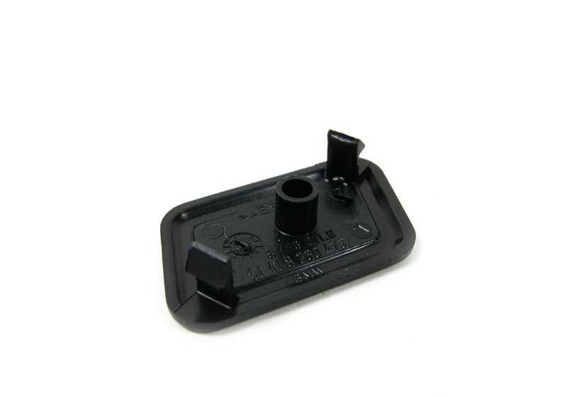 Tapa embellecedora airbag izquierdo OEM 51418413215 para BMW E36, Z3. Original BMW.
