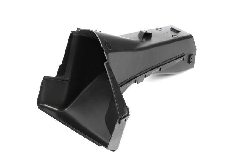 Conducto de aire freno delantero izquierdo OEM 51748066367 para BMW F97 (X3 M Competition) y F98 (X4 M Competition). Original BMW.