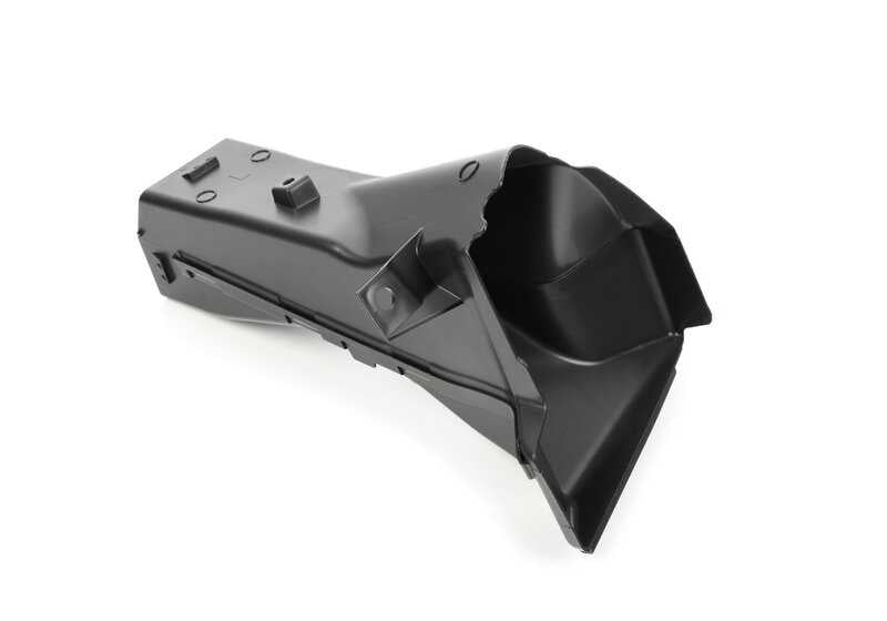 Conducto de aire freno delantero izquierdo OEM 51748066367 para BMW F97 (X3 M Competition) y F98 (X4 M Competition). Original BMW.