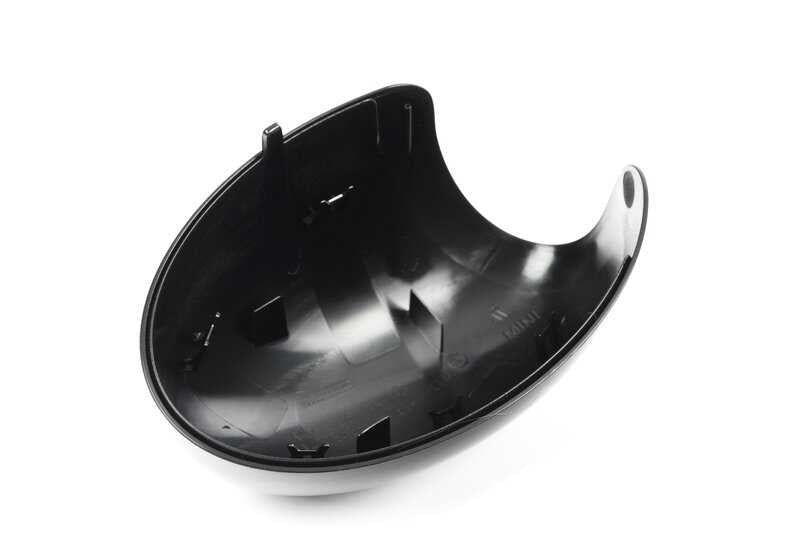 Tapa de retrovisor derecho imprimada OEM 51167030716 para MINI R50, R52, R53. Compatible con One, Cooper y Cooper S. Original MINI.