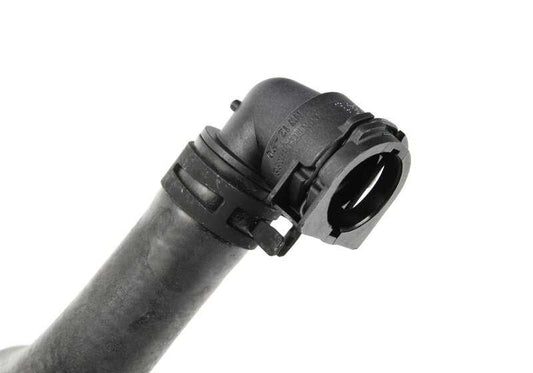 Manguito de retorno de refrigerante OEM 11539804600 para MINI R60 y R61 {Cooper, Cooper S, Cooper ALL4}. Compatible con motores N18. Original MINI.