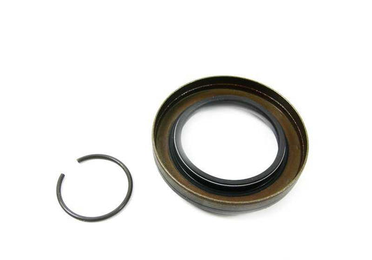 Retén de aceite con aro de seguridad OEM 33107505602 para BMW E30, E36, E28, E34, E24, E23, E32, E38, Z1, Z3. Original BMW.