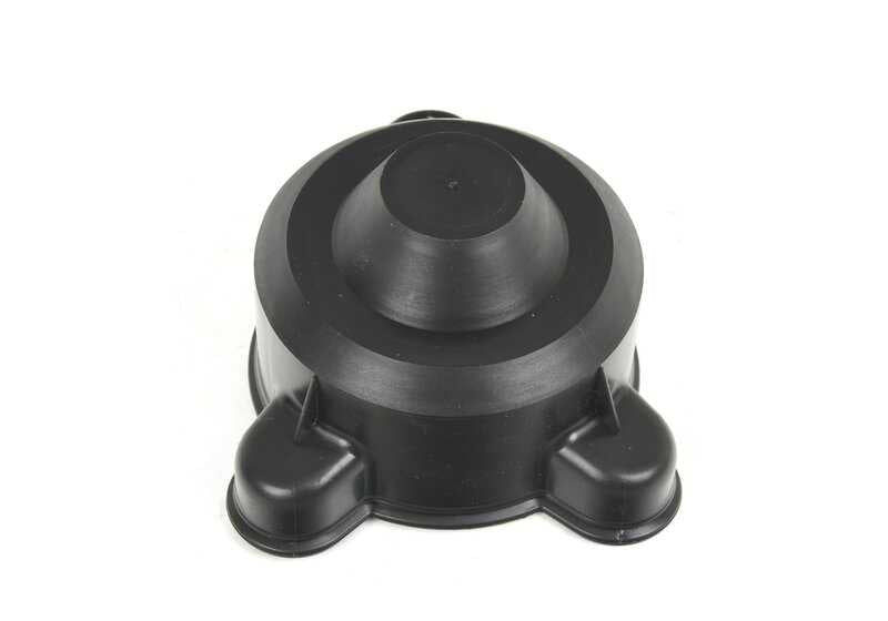 Tapa protectora OEM 33521093418 para BMW E39. Pieza original BMW. Ideal para cubrir y proteger componentes del amortiguador trasero.