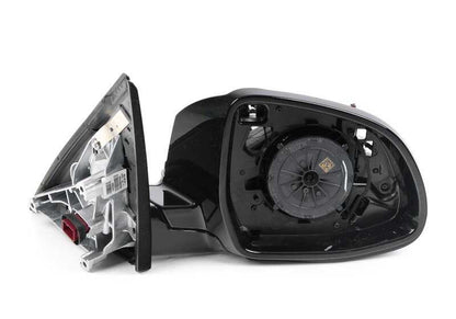 Retrovisor derecho con cámara Top View y memoria Shadow-Line OEM 51165A30B92 para BMW X5 G05 y X7 G07. Compatible con versiones xDrive30d, 40d, 40i, 50e. Original BMW.