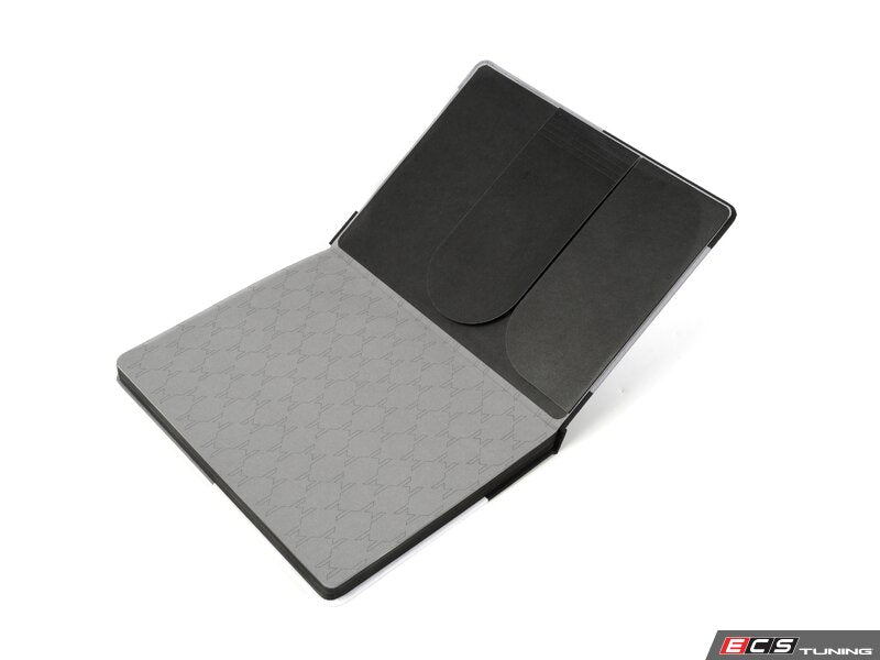 Notebook MINI Car Tile tipo preto/cinza OEM 80245B320F9 válido para BMW. MINI originais.