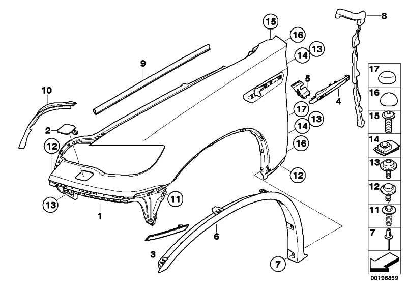 Elemento Decorativo M / Intermitente Para Bmw E71 . Original Recambios