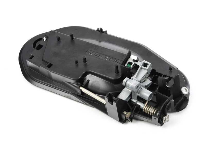 INTERIOR SUPPORT LEFT DOOR HIRTER OEM 51217199555 FOR BMW 5 E60 (520D). Compatible with models from 2005 to 2009. Original replacement BMW.