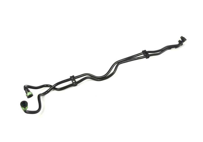 Tubo de refrigeración de aceite de cambio OEM 17227601755 para BMW F25 y F26. Repuesto original BMW.