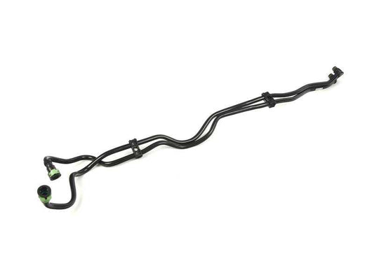 Tubo de refrigeración de aceite de cambio OEM 17227601755 para BMW F25 y F26. Repuesto original BMW.