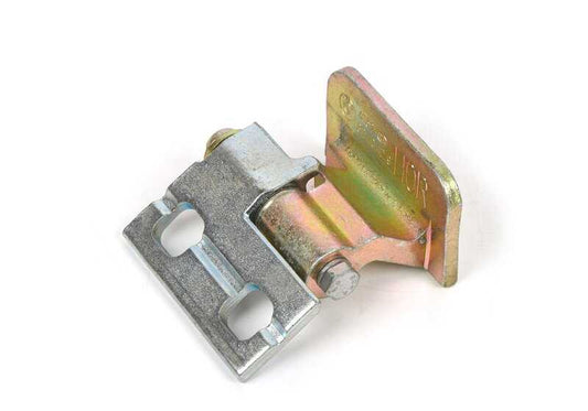 Bisagra puerta trasera superior derecha OEM 41528240084 para BMW E46 (316i AL11, AL12, AL21, AL22, AL51, AN72, AN82, AX31, AX32, AX41). Original BMW.