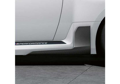 Aletín lateral M Performance derecho en carbono OEM 51195A44DE2 para BMW G87 M2 (todos los modelos desde 2022). Mejora estética y aerodinámica. Original BMW.