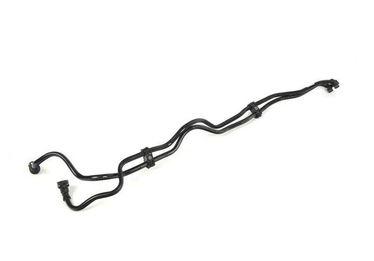 Tubo de refrigeración de aceite de cambio OEM 17227601755 para BMW F25 y F26. Repuesto original BMW.