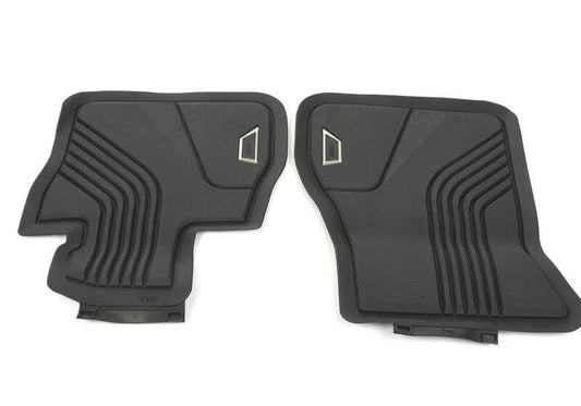 Alfombrillas todo clima delanteras OEM 51472469121 para BMW Serie 1 F40, Serie 2 F44 Gran Coupé. Original BMW.