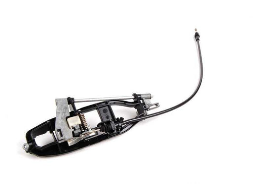 Portador empuñadura exterior puerta delantera izquierda OEM 51217048281 para BMW Serie 3 E46. Original BMW.