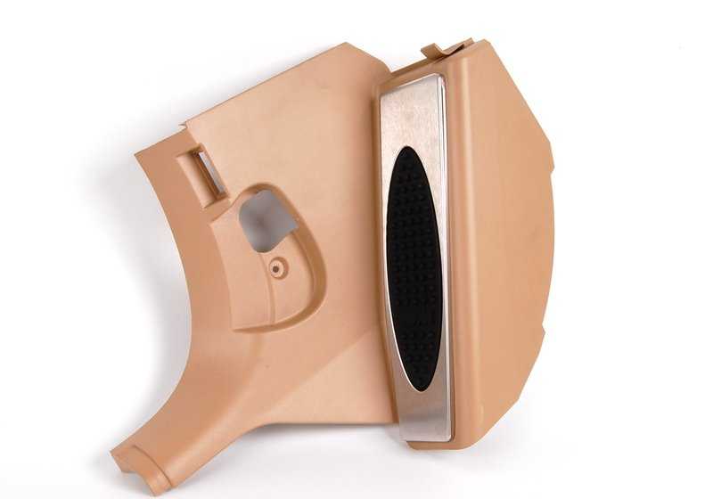 Revestimento lateral resa-pies m OEM frontal esquerdo 51437894624 para BMW 3 E46 Series. BMW original.
