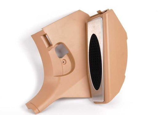 Revestimiento lateral reposa-pies M delantero izquierdo OEM 51437894624 para BMW Serie 3 E46. Original BMW.