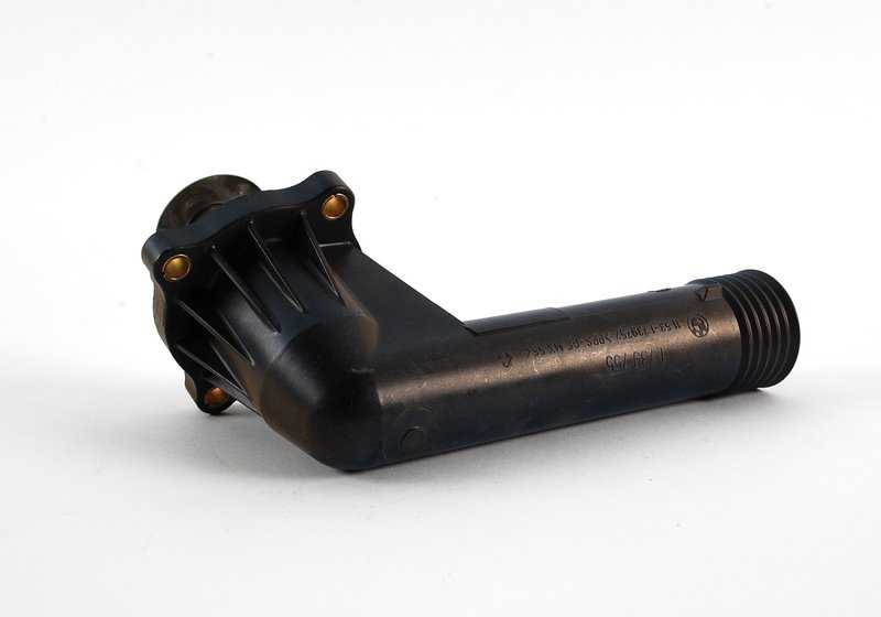 Caja del termostato con termostato OEM 11531739755 para BMW E36 316g, 316i (BE11, BE12, BE21, BE22, CA71, CA72, CA81, CA82, CE11). Compatible con motores M43. Original BMW.
