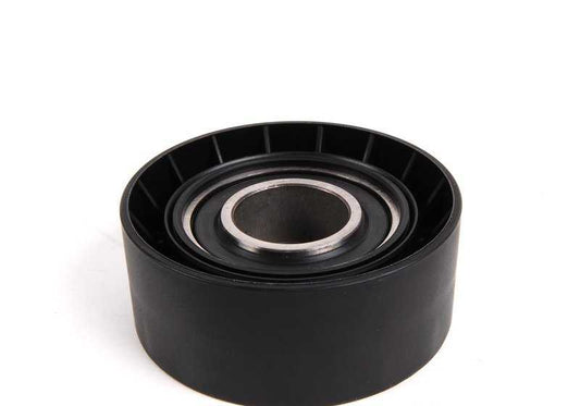 Polea tensora OEM 11281704500 para BMW E39, E38, E31. Compatible con modelos 535i, 540i con motor M62. Pieza del sistema de correa auxiliar. Original BMW.