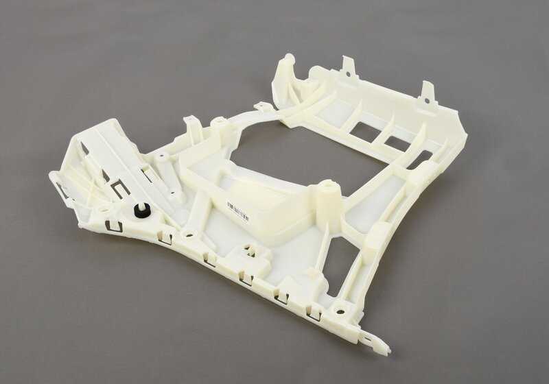 Soporte trasero derecho del parachoques OEM 51128085488 para BMW G20 (316d, 318d, 318i) todos los modelos compatibles. Original BMW.