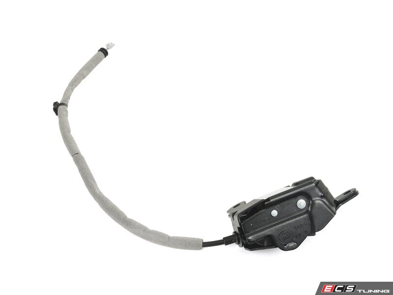 Cerradura derecha de tapa del maletero OEM 51247195100 para MINI Cabrio R57, R57 LCI, F57, F57 LCI, F57 BEV, F67. Original MINI.