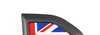 Moldura lateral Union Jack OEM 51132413351 para MINI Countryman F60, F60 LCI. Original MINI.