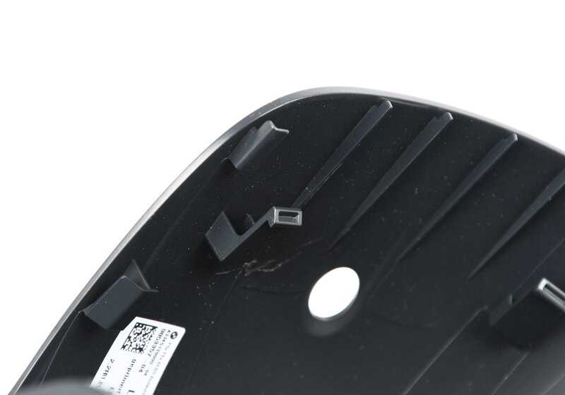 Cubierta retrovisor imprimada izquierda OEM 51169881537 para MINI F56, F55, Clubman F54, Cabrio F57, Countryman F60... y más. Original MINI.