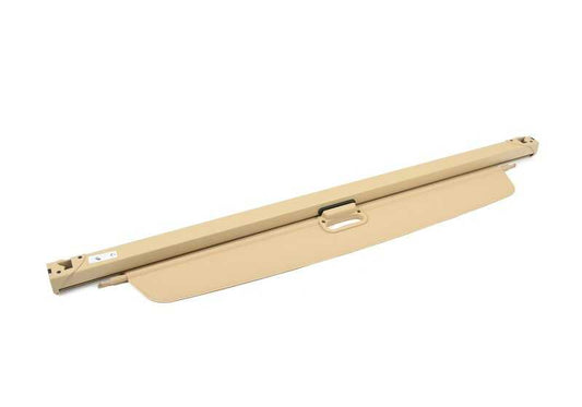 Cortinilla parasol trasera color beige OEM 51477291386 para BMW Serie 3 F31 (Touring) modelos 316d. Original BMW.