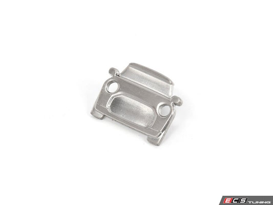 Perno decorativo MINI Cooper argento con supporto posteriore OEM 80285B32121 valido per MINI. MINI originale.