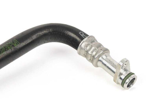 Tubo de retorno del radiador de aceite OEM 17228094809 para BMW F90 M5, F90 M5 CS, F91 M8 Competition, F92 M8 Competition. Original BMW.