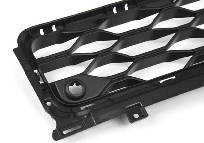 Rejilla central parachoques delantero OEM 51117422938 para MINI F60 (Cooper, Cooper S, All4) con y sin sensores PDC. Original MINI.
