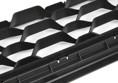 Rejilla central parachoques delantero OEM 51117422938 para MINI F60 (Cooper, Cooper S, All4) con y sin sensores PDC. Original MINI.