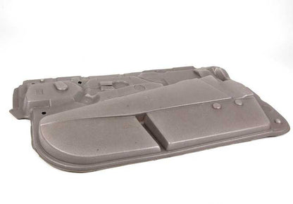 Aislante acústico puerta delantera derecha OEM 51487055930 para BMW E39 520d, 520i (todos los modelos compatibles). Original BMW.