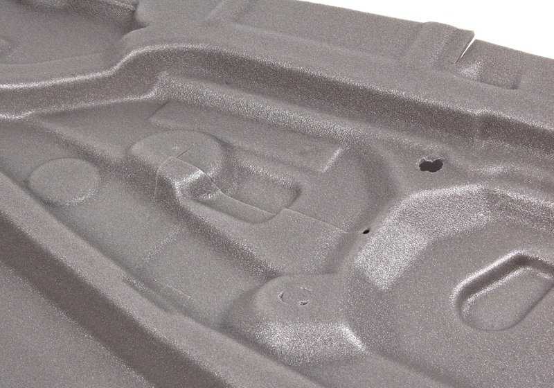 Aislante acústico puerta delantera derecha OEM 51487055930 para BMW E39 520d, 520i (todos los modelos compatibles). Original BMW.