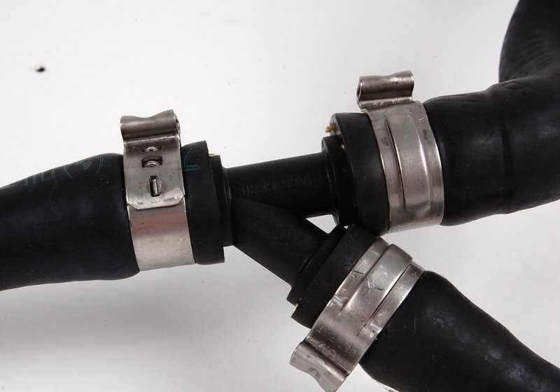 OEM ventilation tube 17127542540 for BMW E60, E61, E63, E64. Original BMW.
