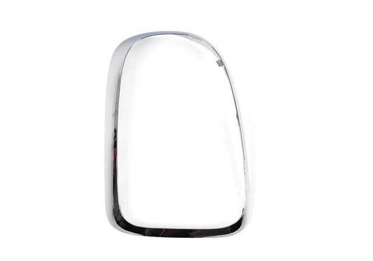 Anillo cromado piloto trasero izquierdo OEM 63217385427 para MINI Countryman F60. Original MINI.