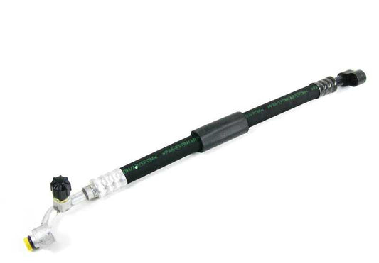 High pressure pipe from the compressor to the OEM condenser 64536916204 for BMW E46. Original BMW.