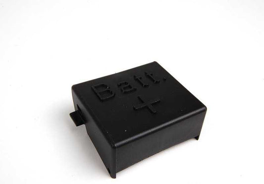 Tapa conector positivo batería OEM 12521736072 para BMW E34, E32, E31. Pieza original BMW.